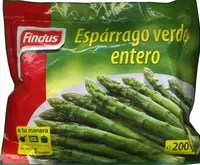 Mängden socker i Espárragos verdes congelados "Findus"