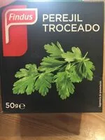 Mängden socker i Perejil troceado natural