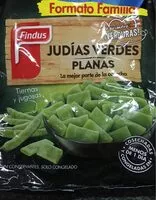 Mängden socker i Judías verdes planas congeladas