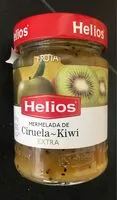 Mängden socker i Helios Mermelada Ciruela Kiwi EXTRA 340G