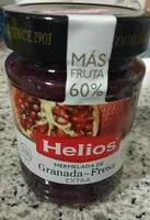 Mängden socker i Mermelada de granada-fresa