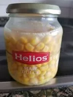 Mängden socker i Helios maiz dulce