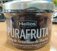 Mängden socker i Purafruta mermelada de arándano de huelva sin gluten