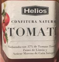 Mängden socker i Confitura natural de tomate