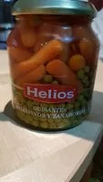 Mängden socker i Guisantes extrafinos y zanahorias