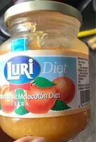 Mängden socker i Mermelada de melocotón diet extra