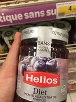 Mängden socker i Mermelada extra de myrtille