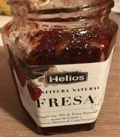 Mängden socker i Confitura natural de fresa