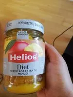 Mängden socker i Mermelada extra de mango Diet