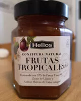 Mängden socker i Confitura natural frutas tropicales