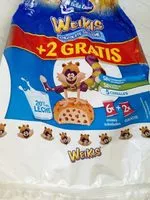 Mängden socker i Pan de leche con cereales, pepitas de chocolate