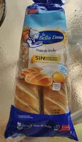 Mängden socker i Pan de leche elaborado con un de leche