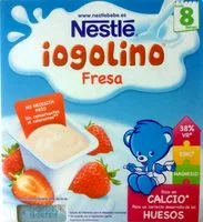 Mängden socker i Yogolino fresa