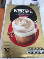 Mängden socker i Cappuccino café soluble descafeinado