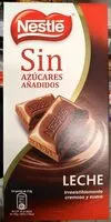 Mängden socker i Chocolate con leche sin azúcares