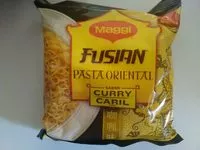 Mängden socker i Fusian pasta oriental sabor curry