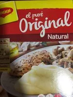 Mängden socker i Puré de patatas original