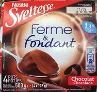 Mängden socker i Ferme & Fondant Chocolat