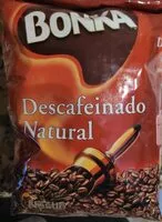 Mängden socker i Bonka descafeinado natural