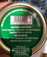 Mängden socker i Atún en aceite de oliva