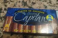 Mängden socker i Filetes anchoa Santoña capitán