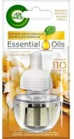 Mängden socker i Essentials oils, recambio eléctrico orquídea y vainilla