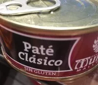 Mängden socker i Paté de hígado clásico