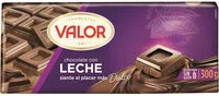 Mängden socker i Chocolate con leche sin gluten