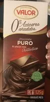 Mängden socker i Chocolate puro 0% azúcares