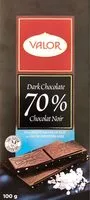Mängden socker i 70% CACAO WITH MEDITERRANEAN SALT