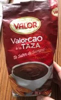 Mängden socker i Valorcao a la taza