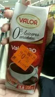 Mängden socker i ValorCao a la taza 0%