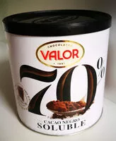 Mängden socker i Cacao negro  soluble