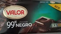 Mängden socker i 99% chocolate negro
