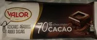 Mängden socker i Chocolate 70% cacao