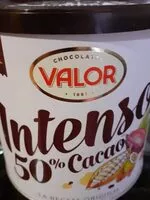 Mängden socker i Cacao Soluble 50% Valor