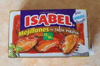 Mängden socker i Mejillones en salsa de vieira