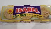 Mängden socker i Atún claro en aceite de girasol
