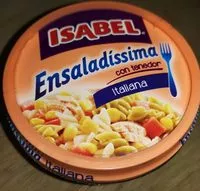 Mängden socker i Ensaladíssima italiana con pasta y atún