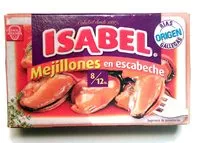 Mängden socker i Mejillones en escabeche