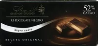 Mängden socker i Chocolate negro suave 52% cacao