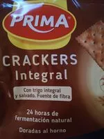 Mängden socker i Crackers integrales