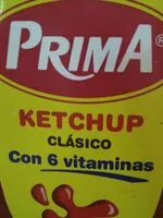 Mängden socker i Ketchup Prima clásico