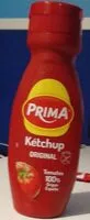 Mängden socker i Prima ketchup
