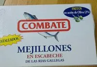 Mängden socker i Mejillones en escabeche