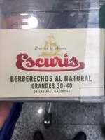 Mängden socker i Berberechos de las rías gallegas al natural