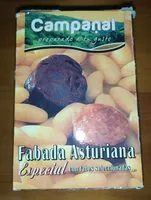 Mängden socker i Fabada Asturiana