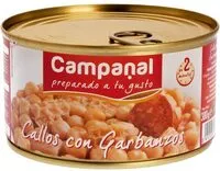Mängden socker i Callos con garbanzos