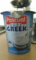 Mängden socker i Pascual greek