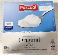 Mängden socker i Yogur Pasteurizado Natural